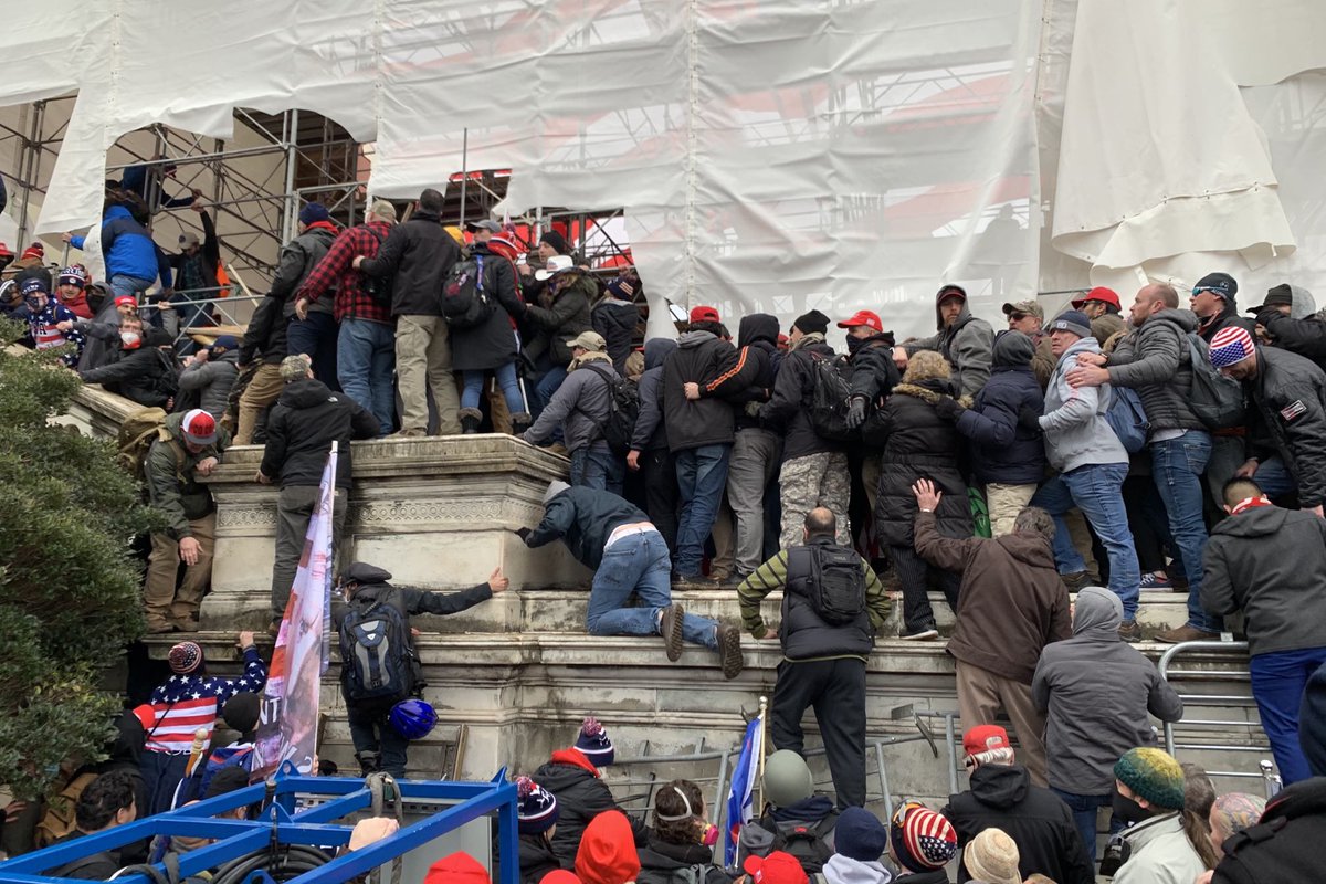 They’ve taken the Capitol. 

#dc #trumprally #thisisamerica #sos