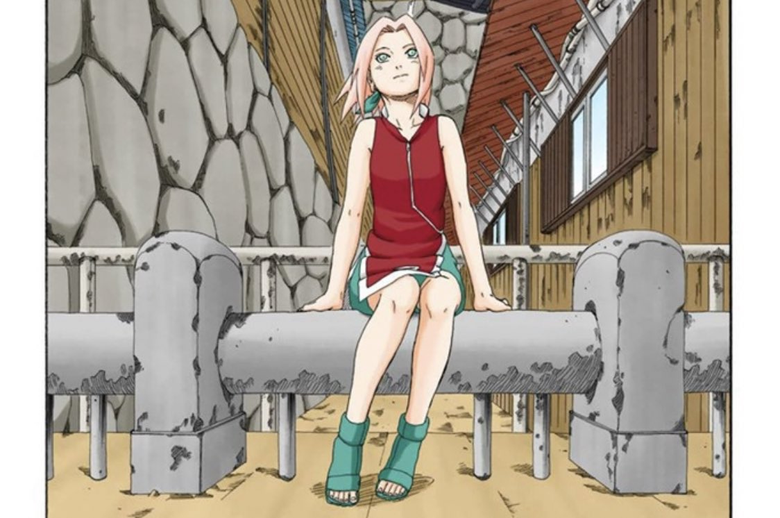 Fun fact: in the manga, Sakura was the only one who had green shoes and gre...