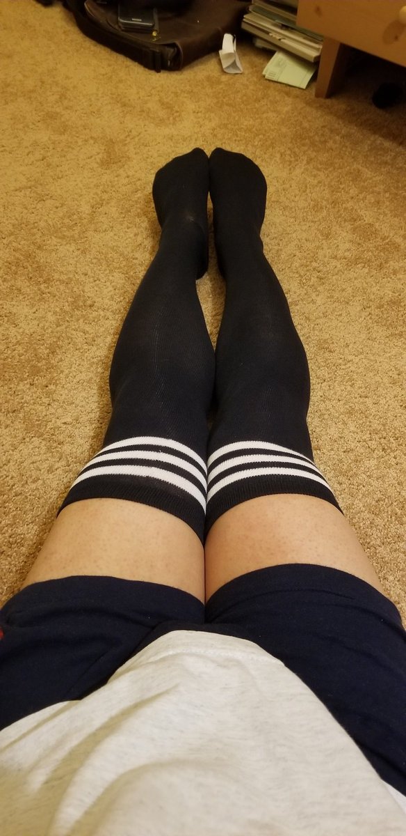 Kyahbby1's tweet photo. Programming socks 
#programmingsocks #thighdeology https://t.co/jOyBgjL8DG