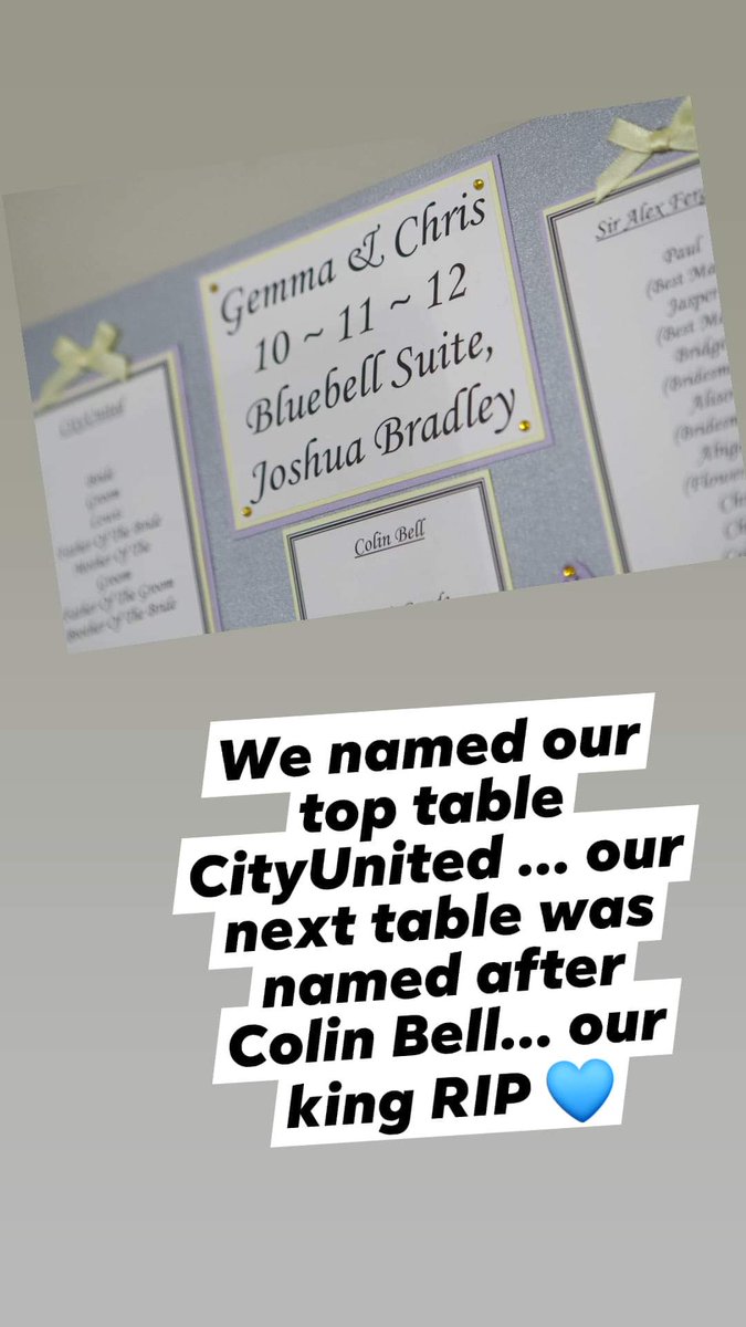 Mrs_G_Bowen's tweet photo. #RIPColinBell #ManCity 
#ManchesterDerby https://t.co/kfDFLH9T9T