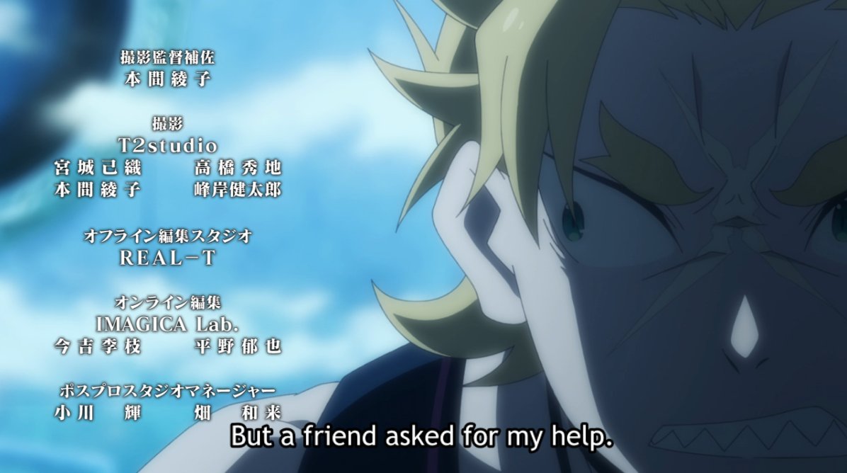 Subaru and Otto have put together a plan and are wrapping Garfiel around their fingers, acting on the information gathered thus far. Otto is a weak and frail boy, but his presentation in this scene is terrifying — even the Garfiel who once butchered him in another loop...