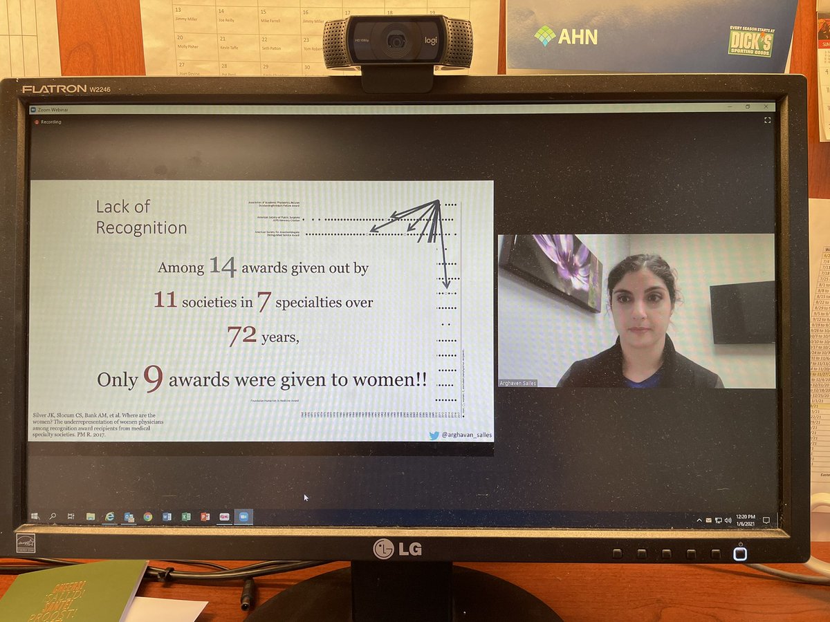 It was so amazing to attend our hospital Medical Grand Rounds today and to hear <a href="/arghavan_salles/">Arghavan Salles, MD, PhD</a> talk about Gender Equity in medicine.  Thank you to both Dr. Salles do your talk and Dr. Sohini Ghosh <a href="/sohinighosh1/">Sohini Ghosh</a> for making this happen! <a href="/AHNtoday/">AHN</a>