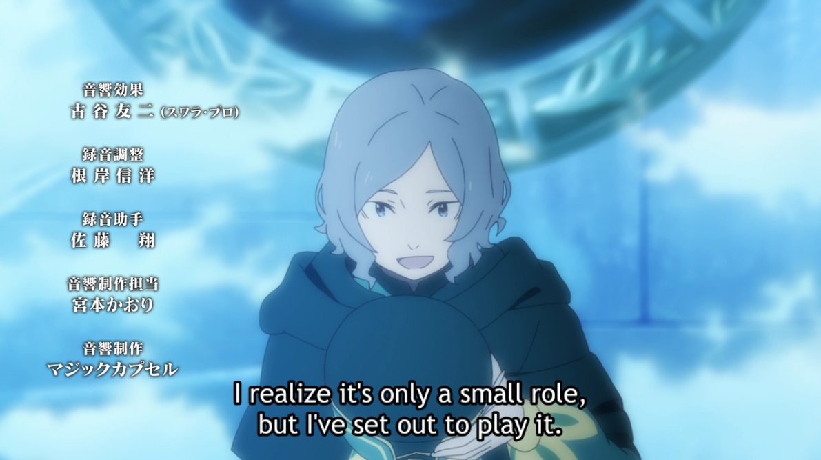 Subaru and Otto have put together a plan and are wrapping Garfiel around their fingers, acting on the information gathered thus far. Otto is a weak and frail boy, but his presentation in this scene is terrifying — even the Garfiel who once butchered him in another loop...