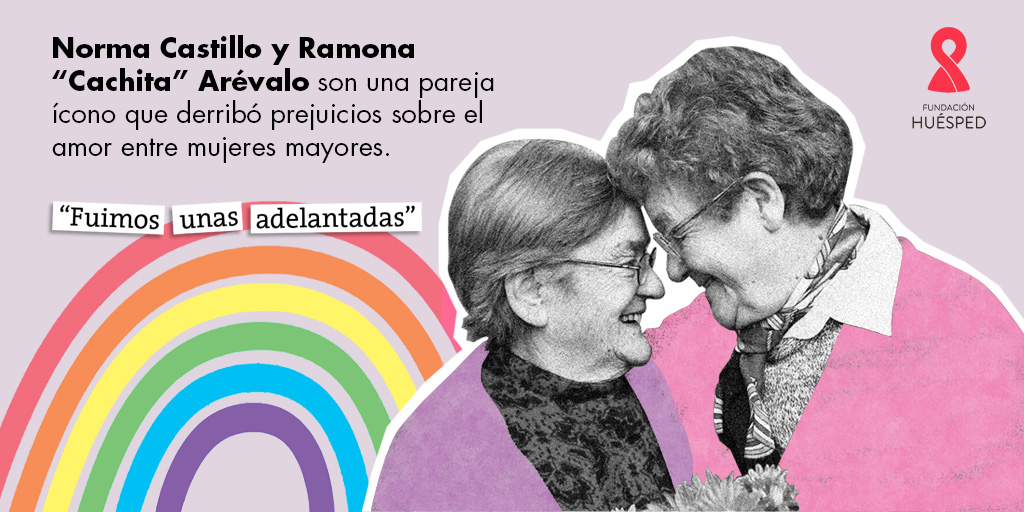 FundHuesped's tweet photo. Norma y Cachita >>>>> Todo lo demás.

Conocé la historia de Norma Castillo y Ramona “Cachita” Arévalo, la primera pareja de lesbianas que se casó en América Latina y el Caribe 💪 https://t.co/qizMUVZArv
