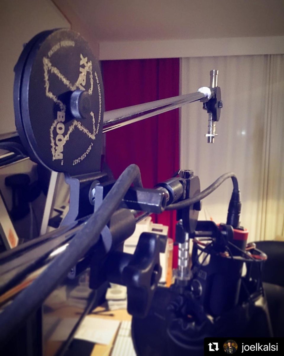 LatchLakeMusic's tweet photo. #Regram 📸 @joelkalsi Finally ordered the #XtraBoom and #SpinGripMicHolder from @kmraudiogear as expansions for the already world’s best mic stand by @latchlake 🥳 The build quality of these stands is just.. outstanding! https://t.co/Pglvh08DYC