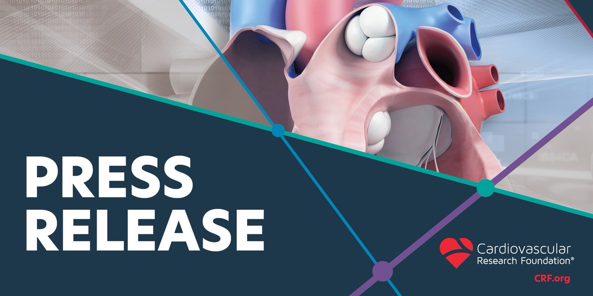 CRF welcomes David J. Cohen, MD, MSc as Director of Clinical and Outcomes Research <a href="/djc795/">David J. Cohen, MD, MSc</a> ow.ly/8mSY50D1GUV