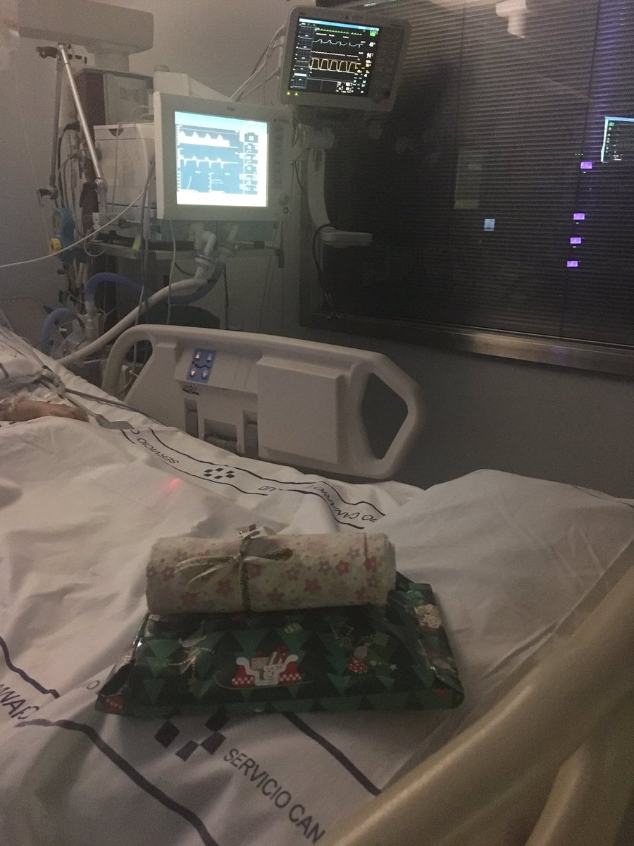 Anoche pasaron por la Ucip del Hospital Universitario Nuestra Señora La Candelaria SSMM Los Reyes Magos.