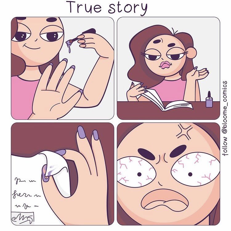 Worst Feeling ever! Comment below if you agree😅

@bloome_comics  #786cosmetics #halal #halalnails