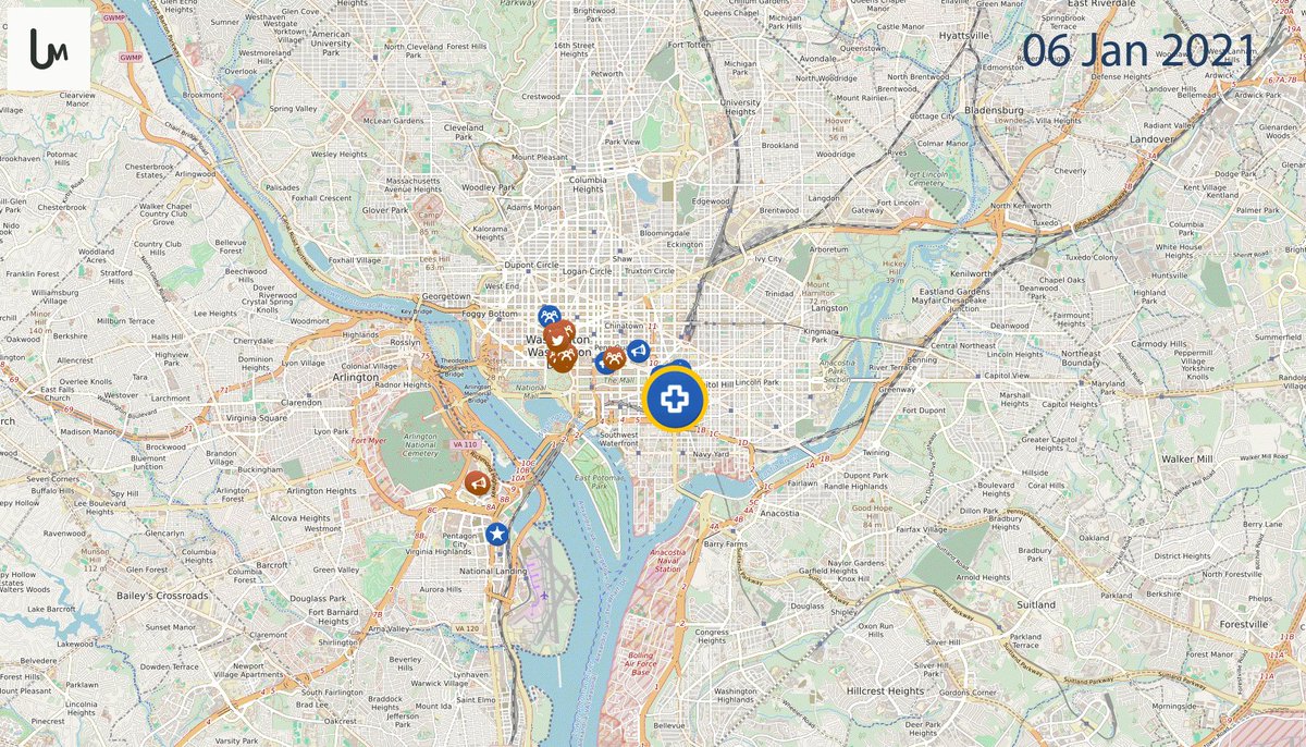 MapProtests's tweet photo. DC paramedic source tells one person shot in Capitol. CPR in progress https://t.co/G8gwiXLcMF via @LindsayAWatts #DistrictColumbia https://t.co/2ATjS52U6J