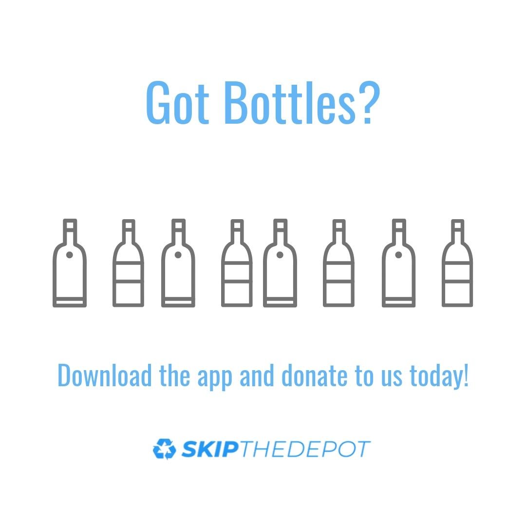 Do you have a few of these 🍾🧃 hanging around after the holiday season? We'll take them!
Download the SkiptheDepot app, choose CF Canada as your charity, book a free bottle pickup and donate your refund directly to us here:
app.skipthedepot.com/cysticfibrosis