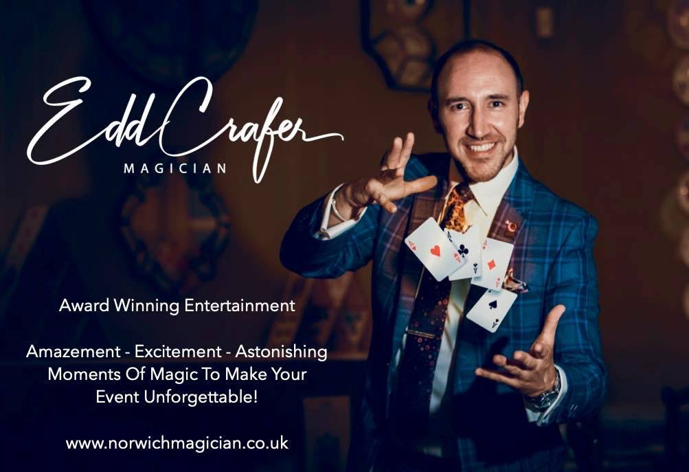 2021 is officially here, and the Magic HQ office doors have been re-opened, preparing for some very exciting shows, projects &amp; amazing new tricks! 🤩 For all #wedding, #party &amp; #corporate bookings/enquiries for 2021, 2022 &amp; onwards, please visit norwichmagician.co.uk