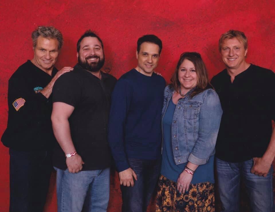 Mandy0477's tweet photo. @WilliamZabka @CobraKaiSeries Binge watched season 3 in two nights! It just keeps getting better &amp; better! So thankful to have met you guys before 2020 took all that away. And so happy you guys are back in action &amp; getting the notoriety you all deserve! 👏🏻 Congrats! https://t.co/DJ0AbEm6Mr