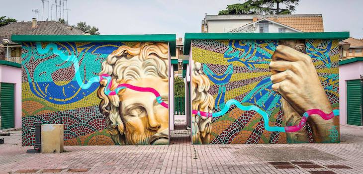 La #streetart a #Roma e la periferia: l'esempio del #Quadraro grazie a <a href="/MuroMuseum/">Muro Museum</a>. Leggi il nostro articolo. 👉 bit.ly/3dZXl4P

<a href="/museiincomune/">Musei in Comune Roma</a>