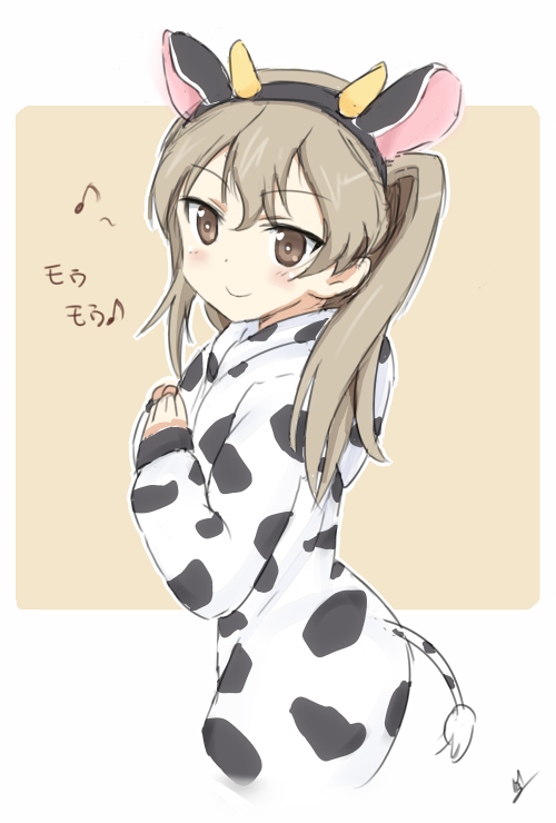 島田愛里寿 「干支コス アリス

#ガルパン 」|MA-2㌠のイラスト