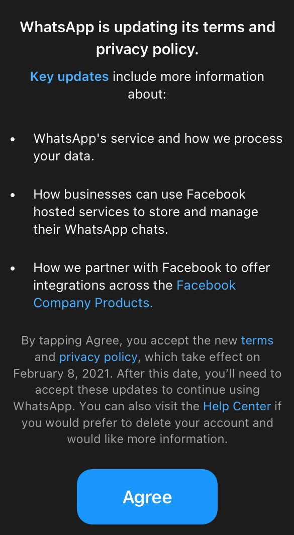 thetecxspot's tweet photo. Worst #WhatsApp update ever? https://t.co/qNjXYfwWGu