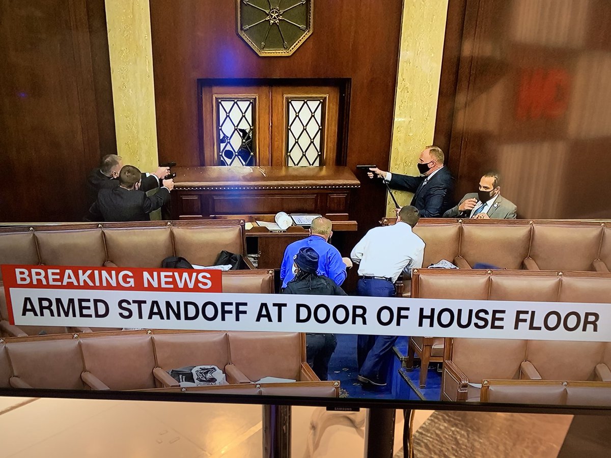 The People’s House, under siege.  As ⁦<a href="/realDonaldTrump/">Donald J. Trump</a>⁩ supporters storm the Capitol.