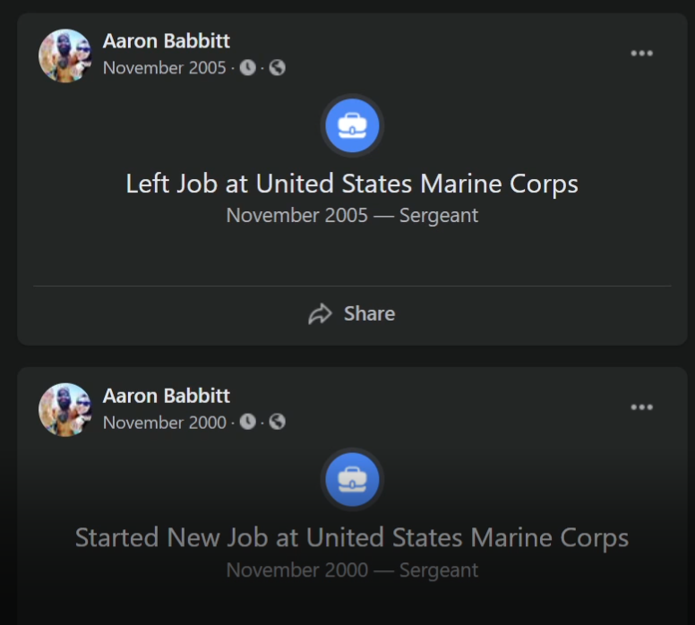 Her husband was a Marine. https://www.facebook.com/ashli.mcentee&nbsp; https://www.linkedin.com/in/ashli-mcentee-92034a135/ https://www.kusi.com/kusi-news-confirms-identity-of-woman-shot-and-killed-inside-us-capitol/Our government enforces lockdowns on small business owners.Then they are executed in the "People's Capitol." https://twitter.com/CastleRock33/status/1346979601533300737?s=20