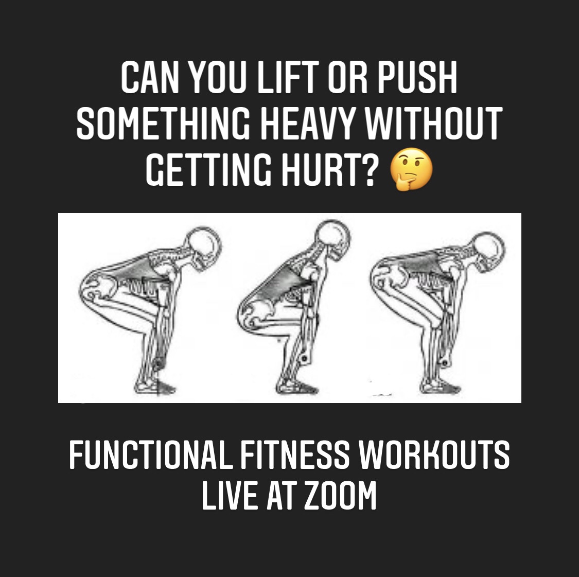 #FunctionalFitnessWorkout Live at Zoom - mailchi.mp/b94afb3d0770/m…
My favorite class: Energy Release. Every Wednesday at 6pm: #30minworkout based oh #functionalmovements with the rhythm of a very cool playlist. For all #fitness levels, with low impact options. #LiveatZoom!