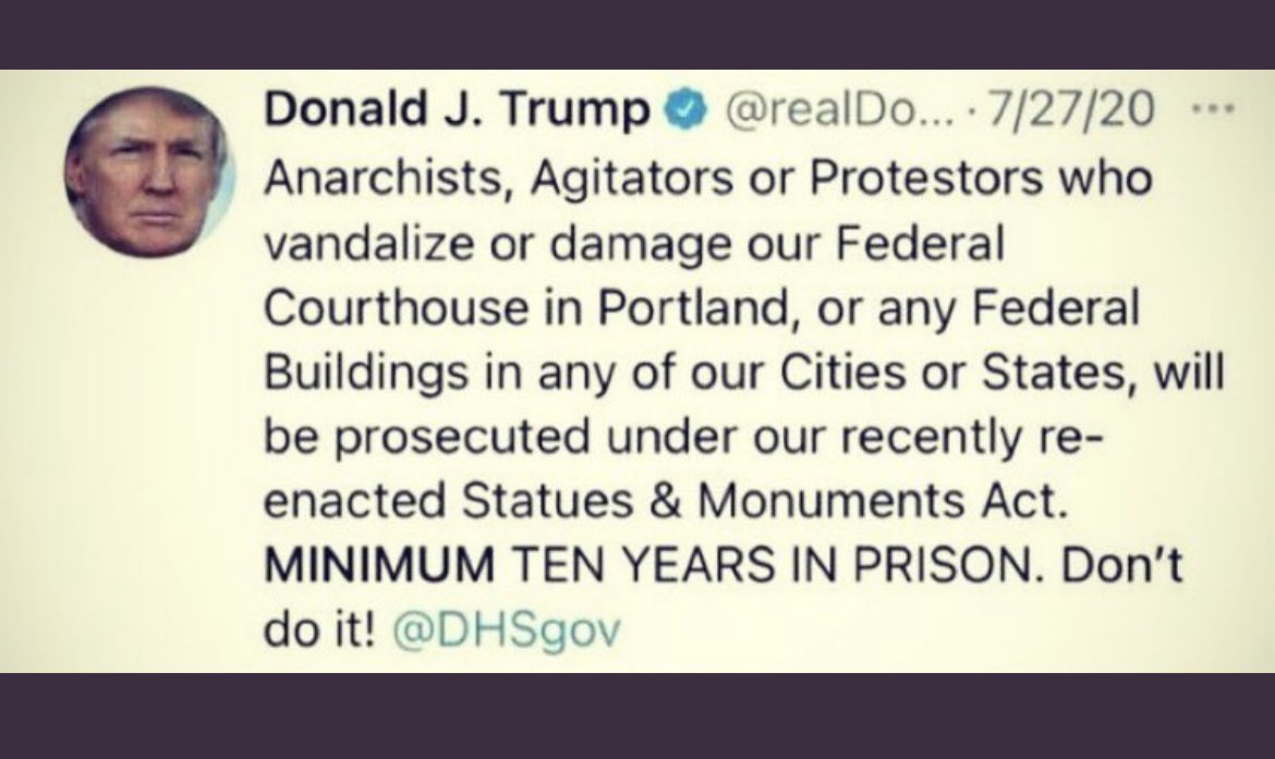 TheMandyMoore's tweet photo. Something tells me this won’t apply to the terrorists and insurrectionists who violently stormed the Capitol today. Unreal. https://t.co/bsppmgxqdi