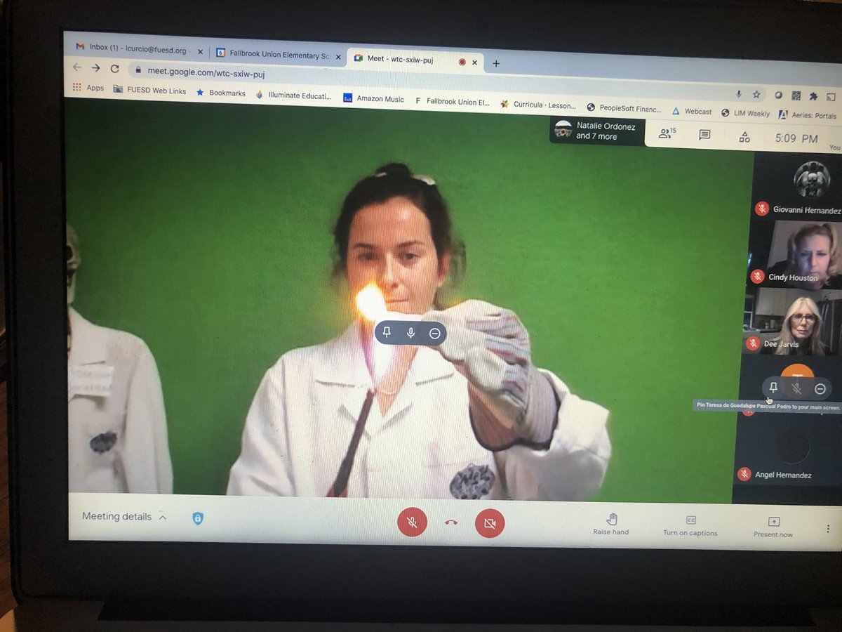 San Diego Mad Science “TaDa” Virtual Assembly #FuesdMigEd - Magic of Chemical Reactions
