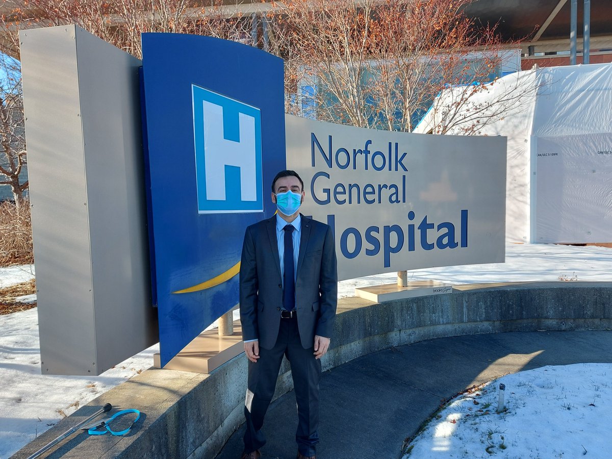 Today I celebrated one of the most important days of my life. 

I'm the new Director of Communications &amp; Public Relations at the Norfolk General Hospital. 

For someone who has spent many years of my life in the hospital, who knew I would become a spokesperson for one?