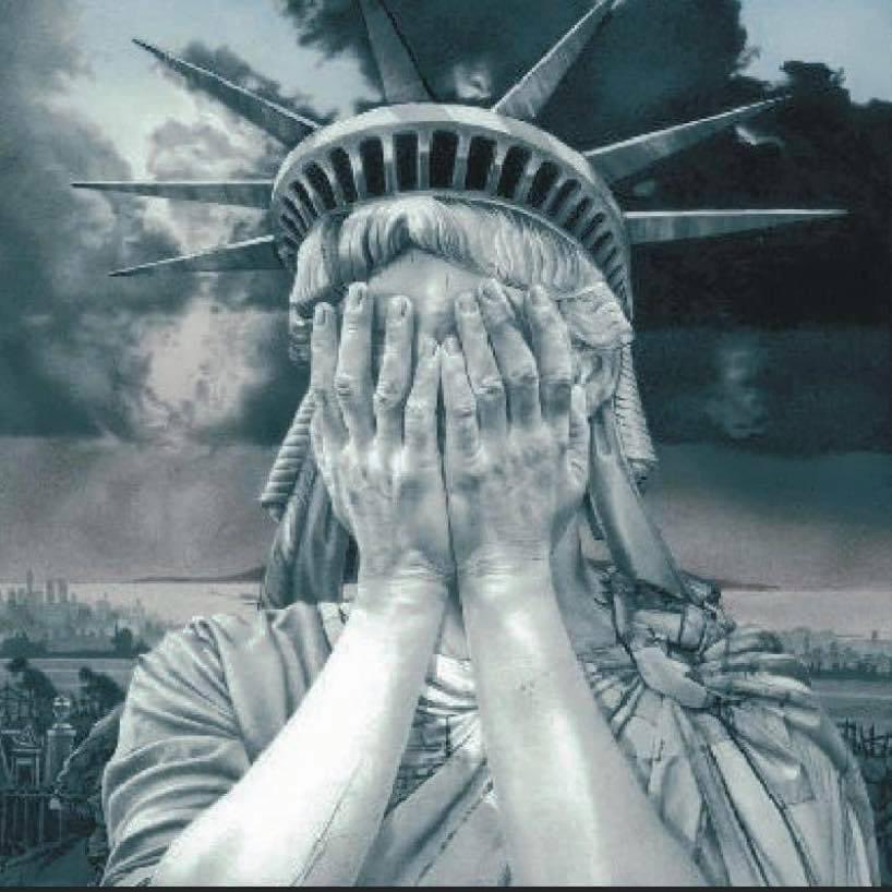 ProfAPatton's tweet photo. This picture speaks volumes . Especially after today’s events in DC https://t.co/bHxEadLmJ9