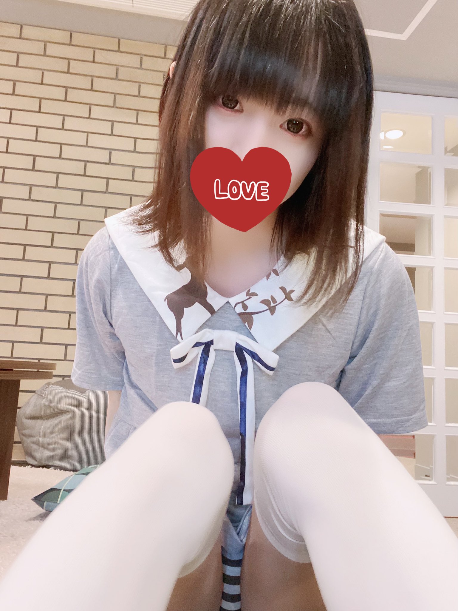 画像,ロリっぽく(⃔  ॑꒳ ॑*)⃕↝#男の娘　#女装男子 #偽娘　#crossdresser https://t.co/zB06DcDyvc…