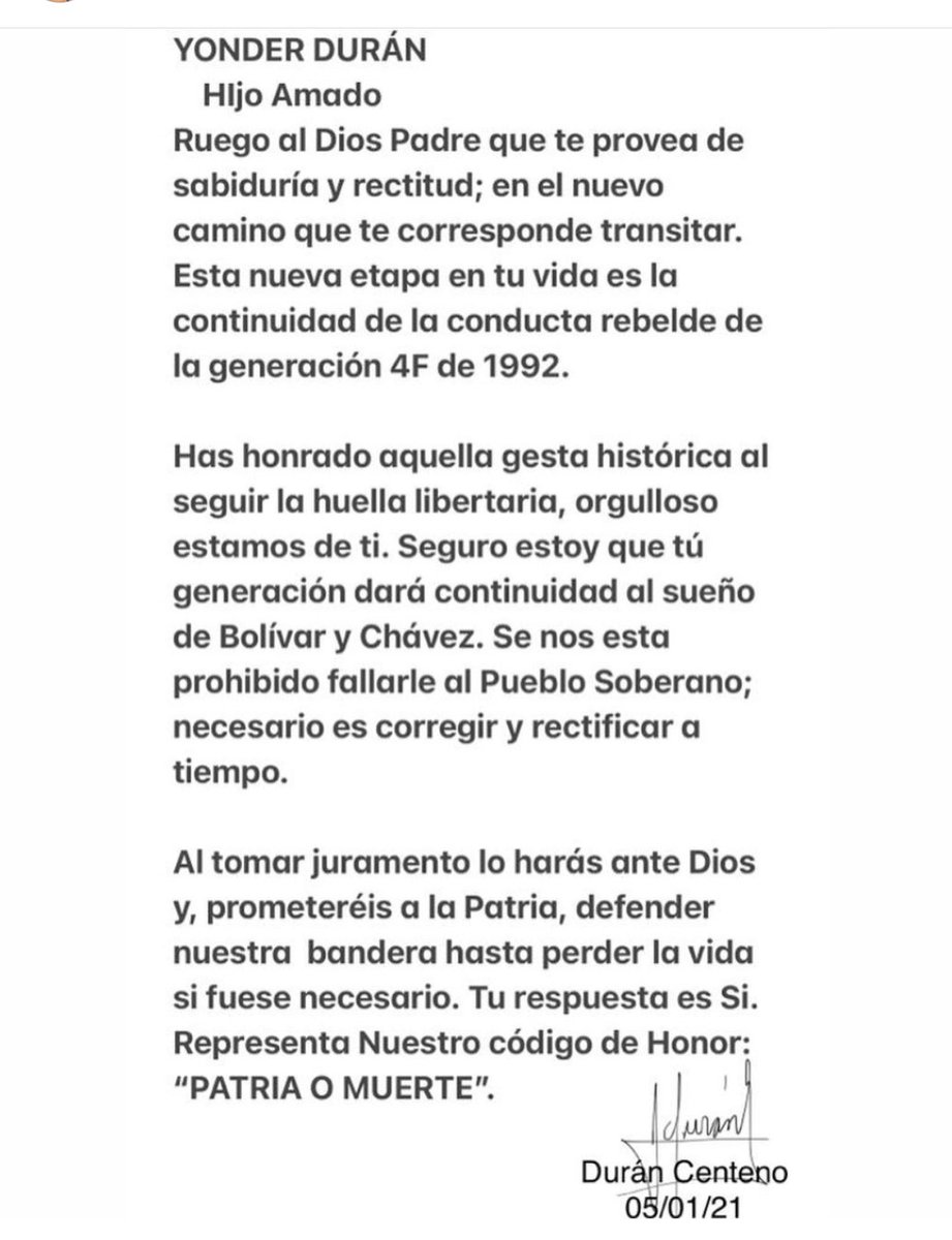 durancenteno2's tweet photo. Al instalar la tan esperada Asamblea Nacional de La República Bolivariana de Venezuela, Pat el periodo 2021-2026, los venezolanos nos sentimos confiados y seguros, del poder soberano otorgado a este selecto grupo de venezolanos y venezolanas, portadores del Legado Libertario..! https://t.co/Lyh8ZWy1GD