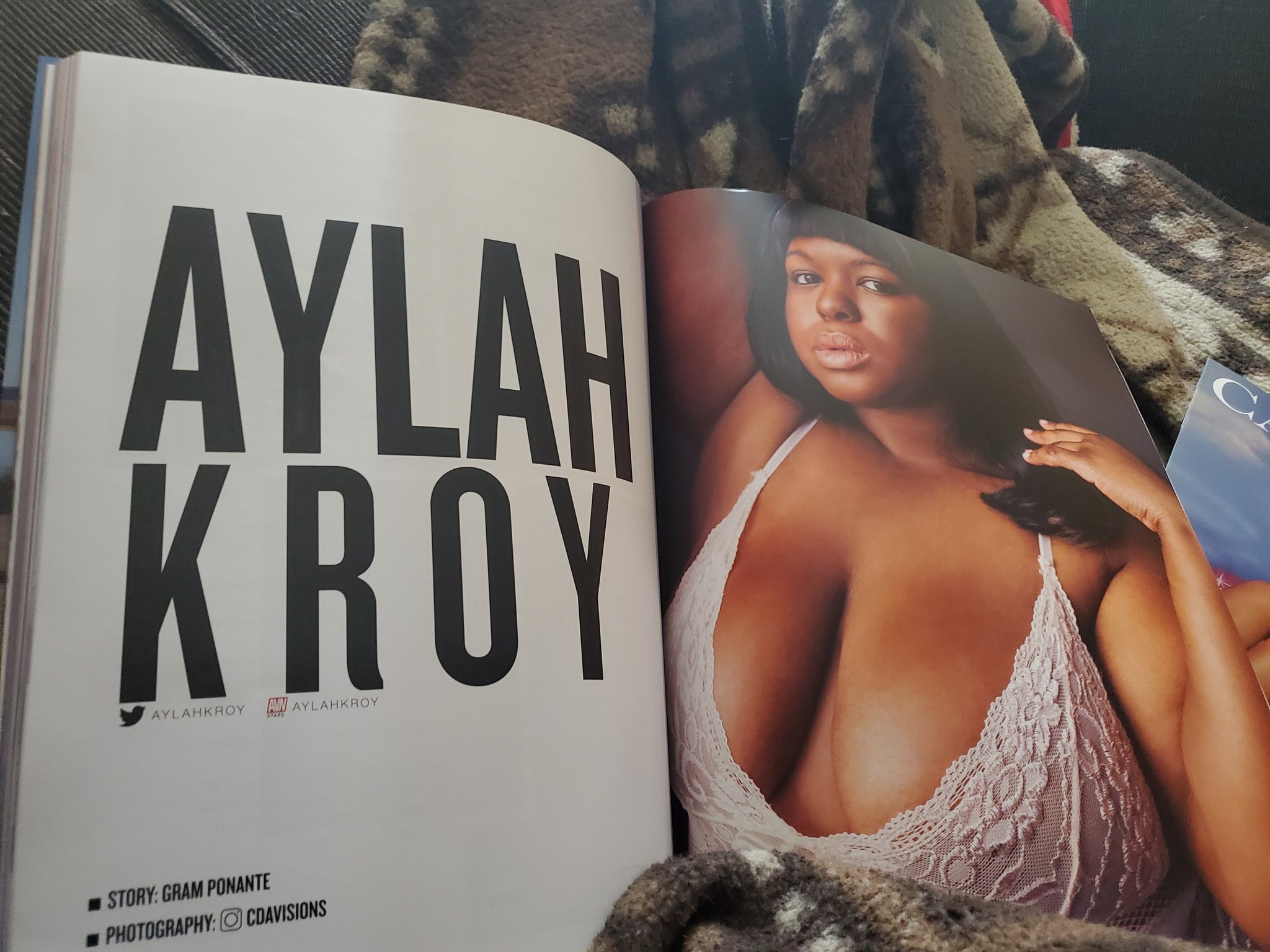 So I am flipping through the latest edition of AVN Magazine @AVNMediaNetwork thinking to myself, I wish