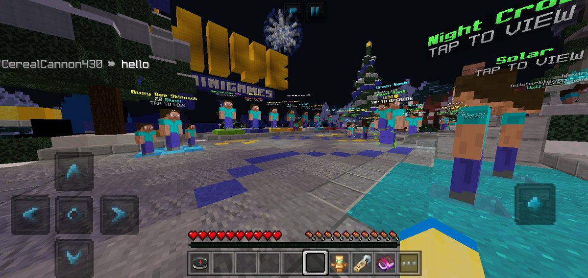AlsoBaDen's tweet photo. #WorldofSteves #steve #McpeHive
#Hive #Minecraft https://t.co/DCYRydiDB5