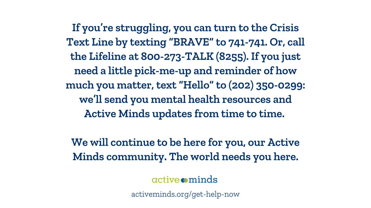 Active Minds (@active_minds) on Twitter photo 