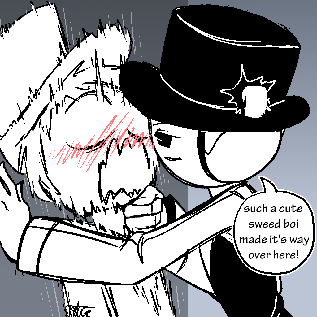 KABEDON!
#HenryStickminFanArt #HenryStickmin
(refrence to this video https://t.co/uDEVeGi4Pj )