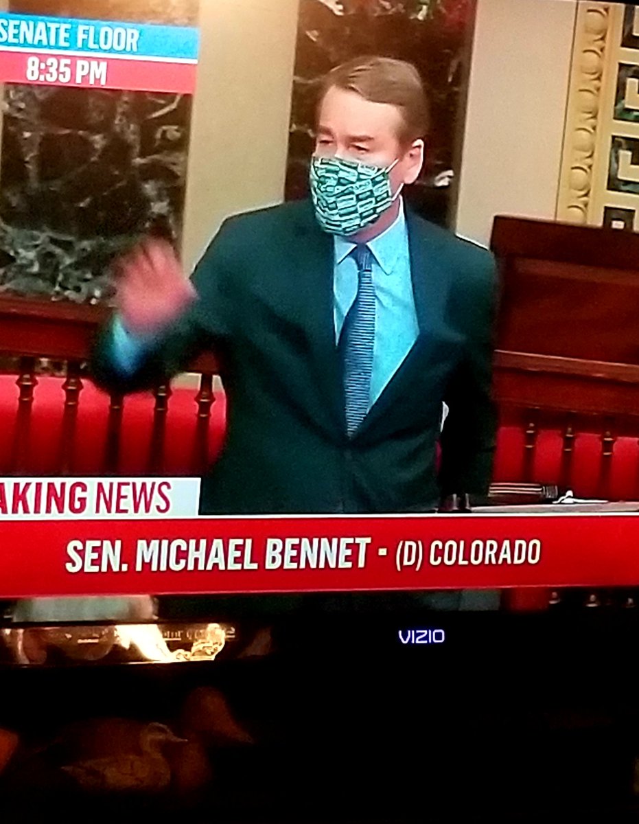 AbsolutelyKate's tweet photo. "GO OUT THERE and TELL THEM THE TRUTH!
"This is a nation of laws
"We do not disenfranchise every citizen in America"
Ever a fan of #SenatorMichaelBennet,
~ proud #citizenKate https://t.co/As1Oa0DYdB