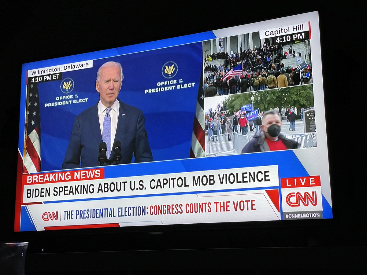 MickAnderson's tweet photo. - President, step up!!! @JoeBiden taler til nationen. https://t.co/6K3PUmgUh6