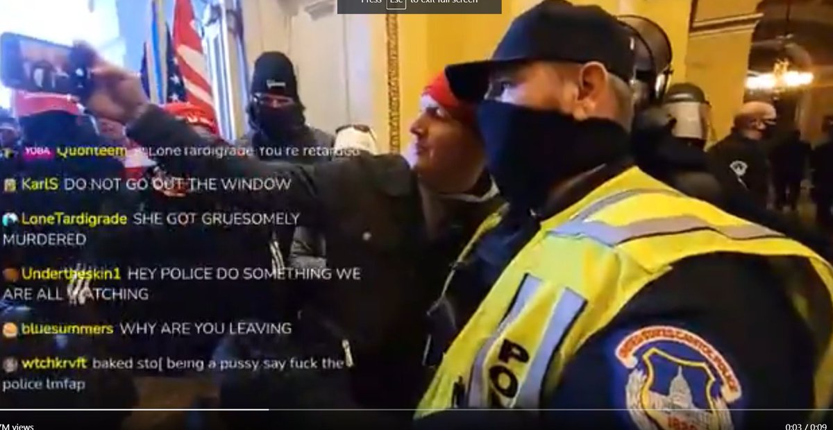 adoukas's tweet photo. Spot the difference:

BLM protests                              MAGA coup attempt https://t.co/Dxj64qKn4i