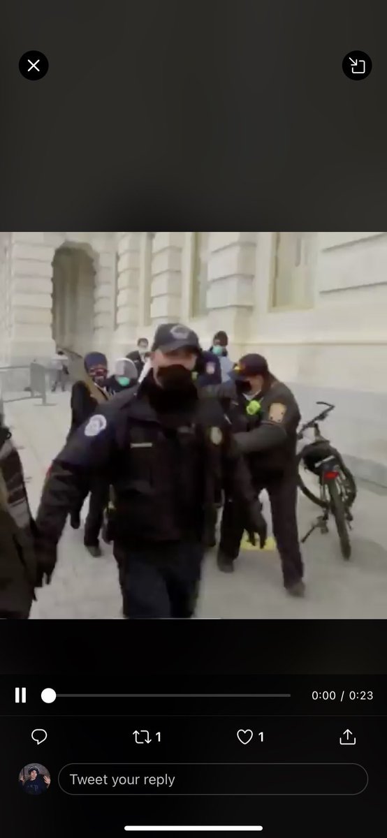 tw // death , shooting if you see any videos starting with this watch at your own risk. it's videos of the woman getting shot at the capitol building