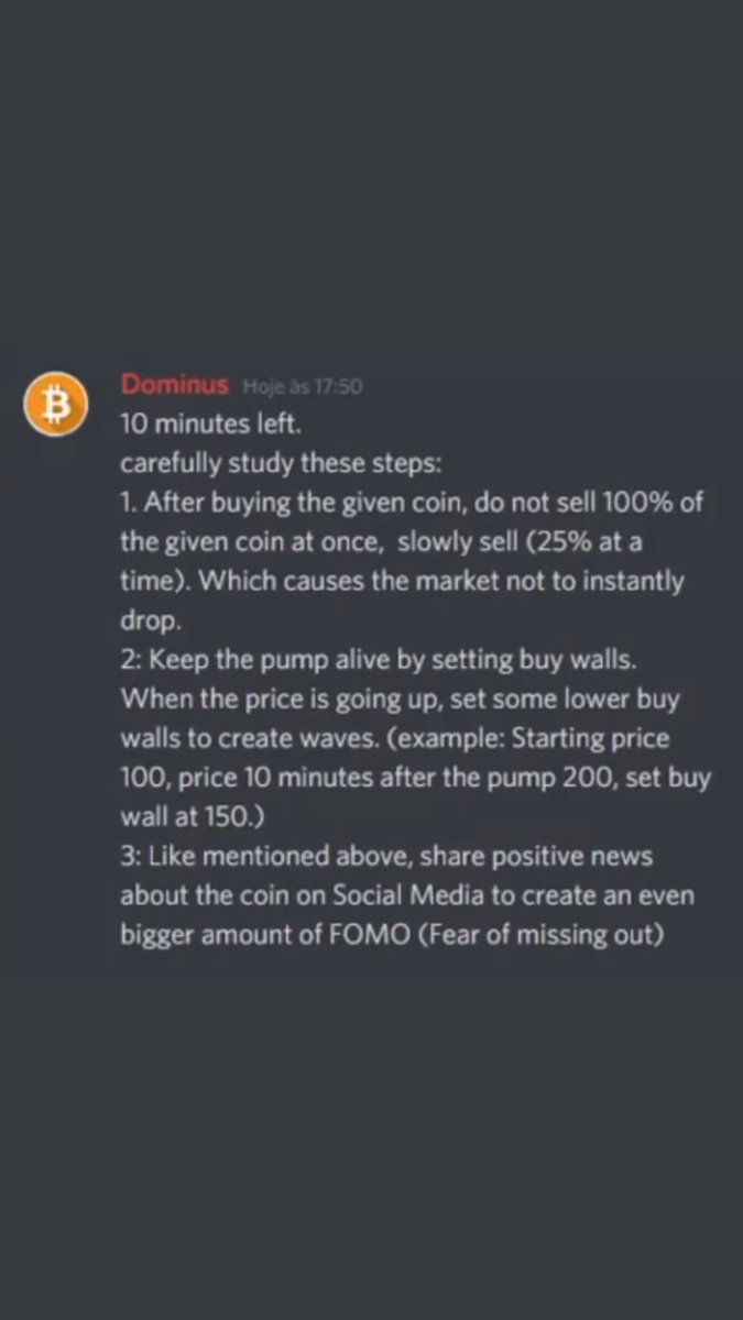 Beware of youtubers and pumpers below are the rules they play by.