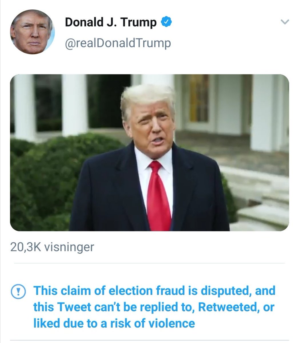 MathiasVinholt's tweet photo. "Due to a risk of violence"... Tænk at at seks dage af 2021 skulle være nok til få Orwells, Huxleys og Bradburys samlede forfatterskaber til at ligne børnebøger #dkpol https://t.co/Pv5sUPnNUu