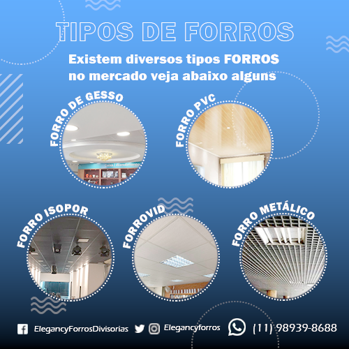 ElegancyForros's tweet photo. Segue abaixo os principais tipos de forros que estão disponíveis no mercado!
Quer saber mais?? Entre em contato conosco e conheça mais!!👇👇👇👇👇
whatsapp  https://t.co/eUPet6OhZH
#arquitetura #engenharia #decor #decoracao #decorar #escritorio #libertadores  #BBB21 #santoandre https://t.co/dKgyZjSOGb