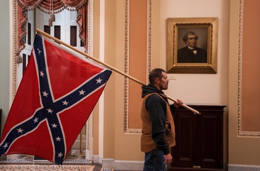 conradsamtaylor's tweet photo. Trump is leading the coup that the confederates started. https://t.co/Gr6StrDXHG