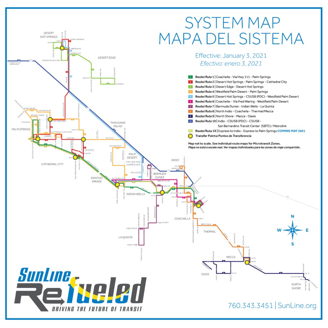 TheRCTC's tweet image. Route changes at @SunlineTransit roll out this month. Review Sunline Refueled and learn more. sunline.org/news/sunline-r… 
#SunlineTransit #publictransit