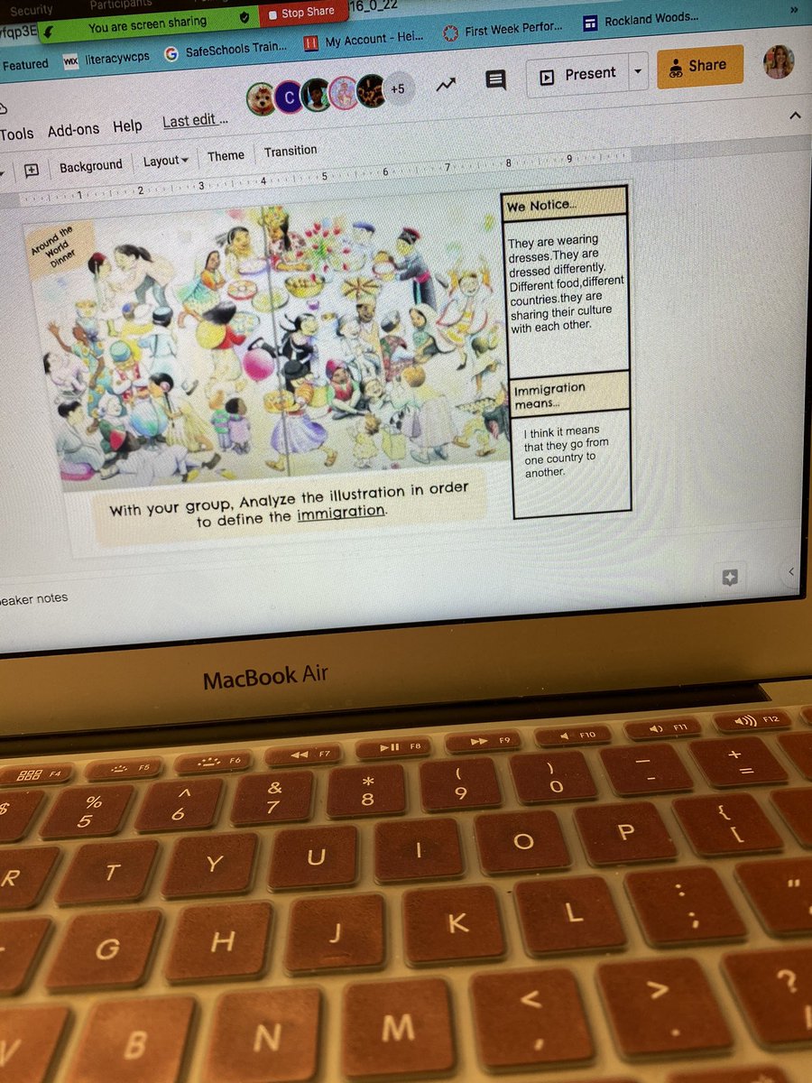 Starting with an illustration = big reward! Students loved analyzing the illustration to define a new word! They even made connects to our last novel study without prompting. #wcpsmd