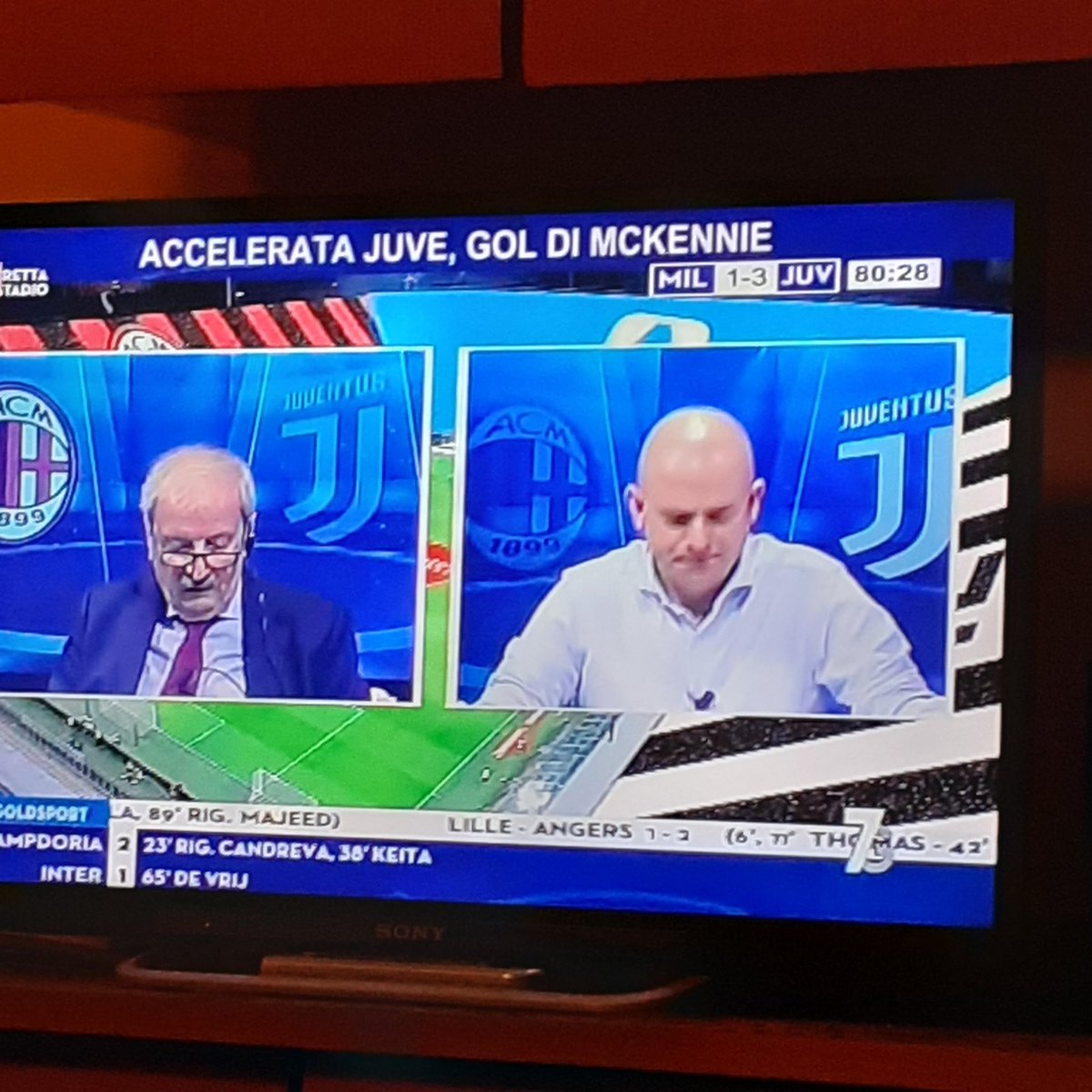 LA JUVENTUS è tornata la JUVENTUS, il milan è tornato il milan.