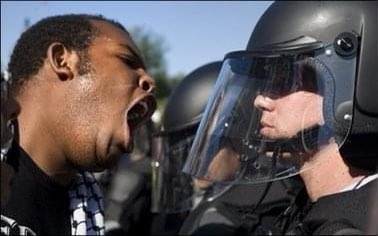 More photos from that day, Sept 15 2007 in front of the Capitol. Pepper spray, beatings, mass arrests defending the steps