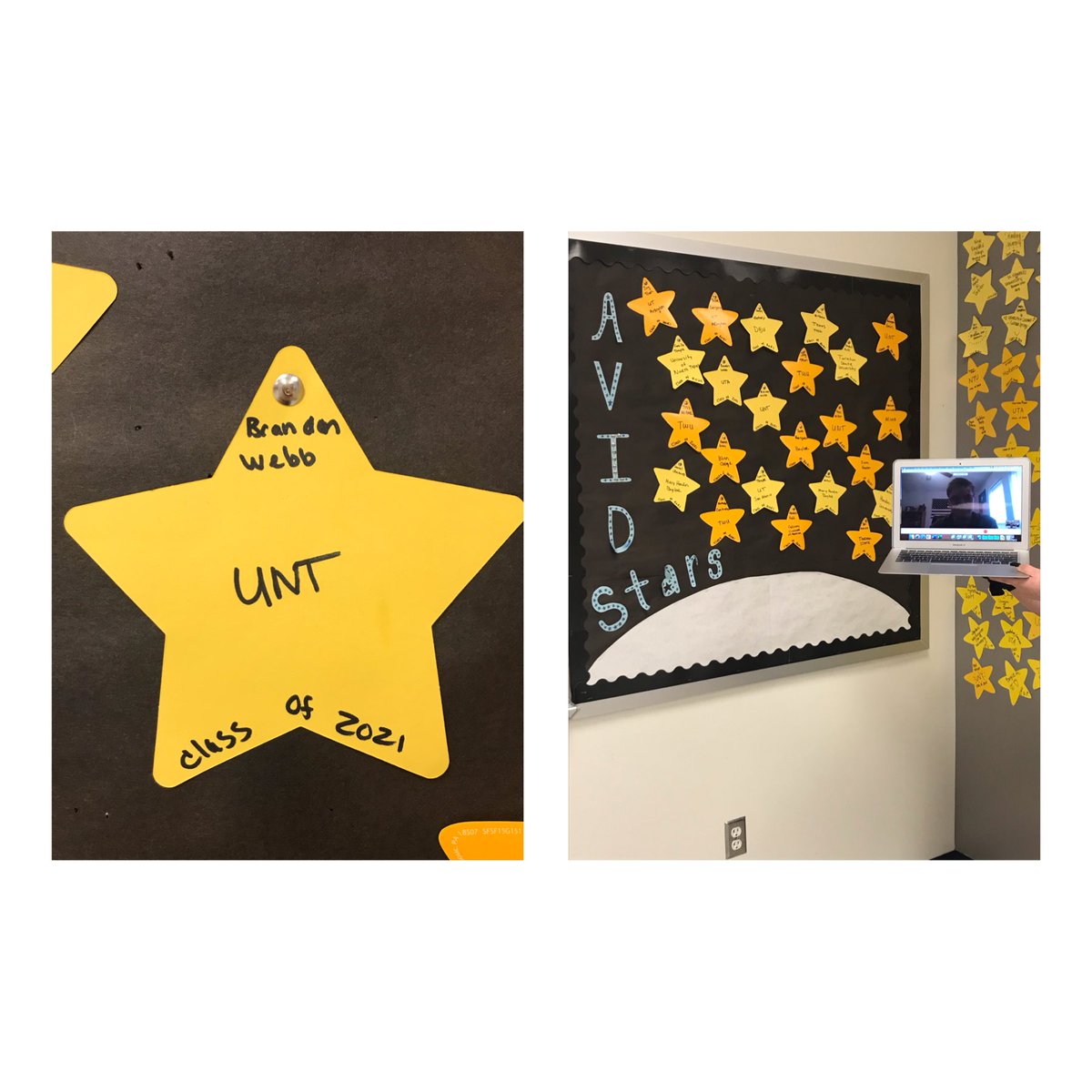GCISD_Cheyne's tweet photo. AVID Star Brandon Webb has been accepted to ⁦@UNTUnion⁩ #GHSUnity #gcisdAVID https://t.co/AKrEm3jFCF