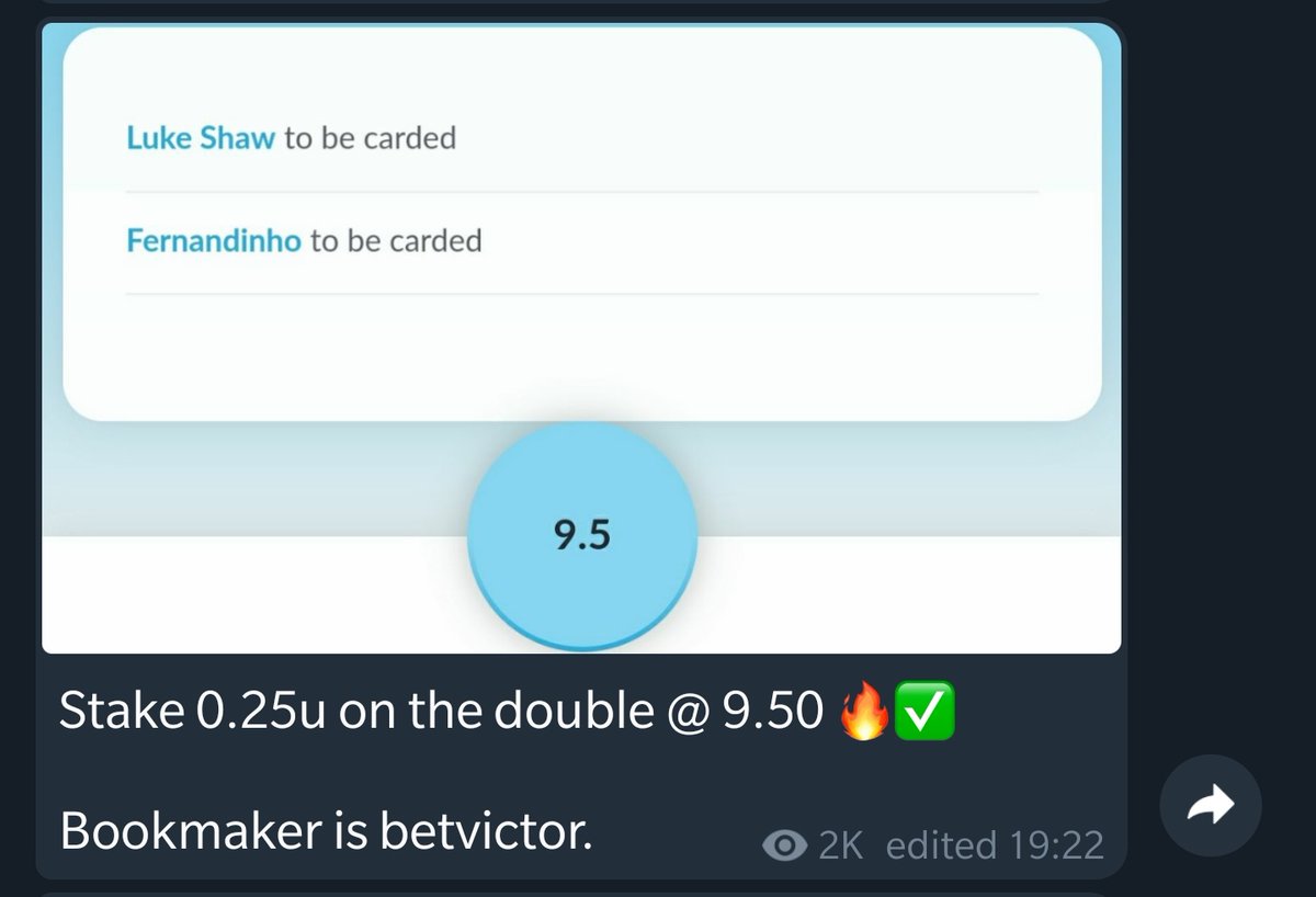 wizard_season's tweet photo. Winners galore today 👇

Bookings DOUBLE @ 9.5🔥✅
Svanberg @ 4.2 ✅
Luke Shaw @ 4.2 ✅
Fernandinho @ 3.4 ✅
Bentancur @ 3.2 ✅

All for free on 👉 https://t.co/nGtRI0jGFv

Give me a RETWEET if you made some money 😘 https://t.co/5WEixodRyw