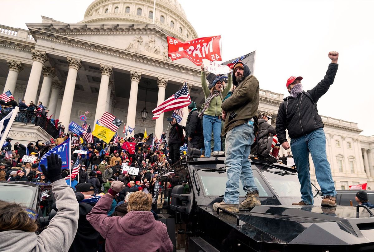 trendingomgwow's tweet photo. The #POTUS #trump just poured gasoline on a horrific situation! He’s undermining #democracy &amp; fueling the fire. “We were robbed/it was stolen” 🤨#Nonsense People hiding, grabbing gas masks &amp; being evacuated to safe locations; while maga protesters storm the capital. God help us https://t.co/6ogMbrMeMW