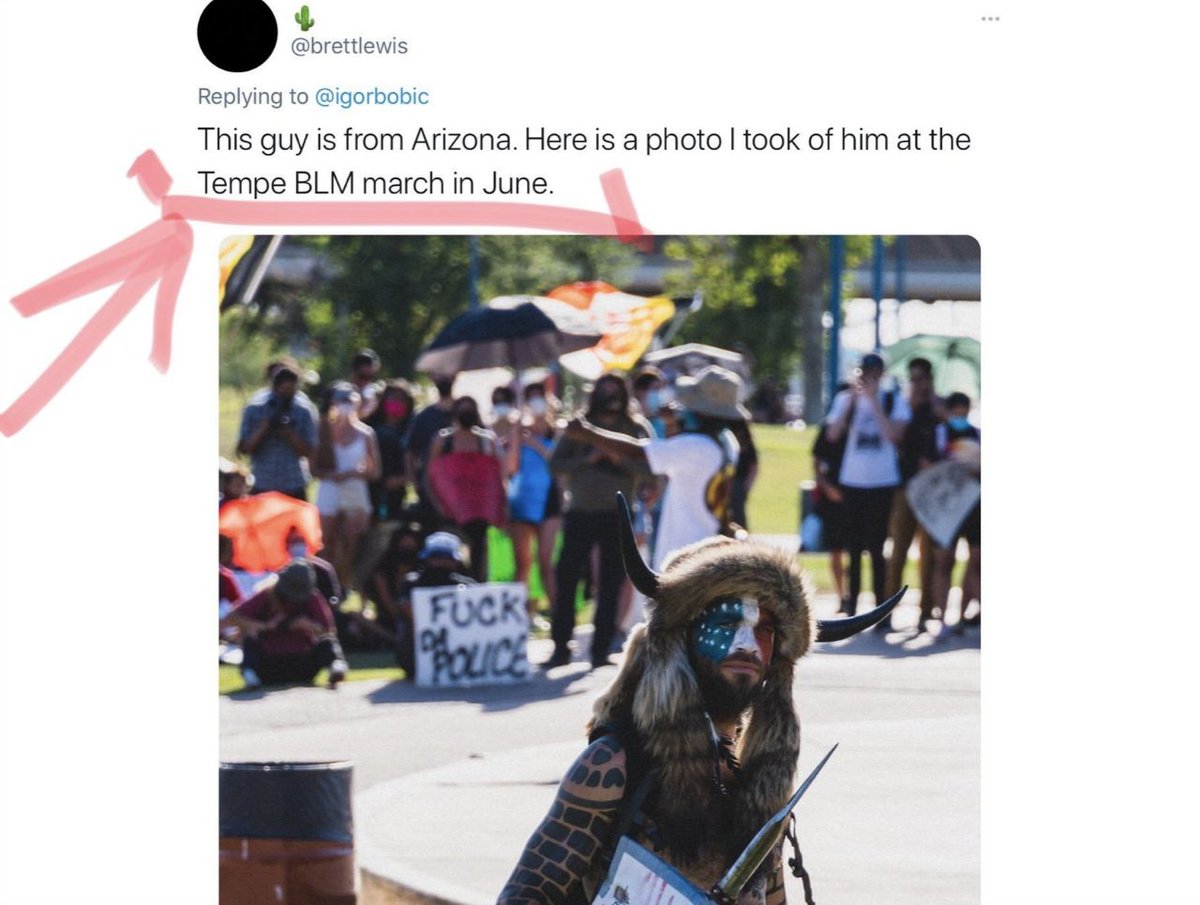Julia28458779's tweet photo. @LLinWood @realDonaldTrump This guy was on the blm march
Now you can see him in the capitol https://t.co/pMurFEsee2