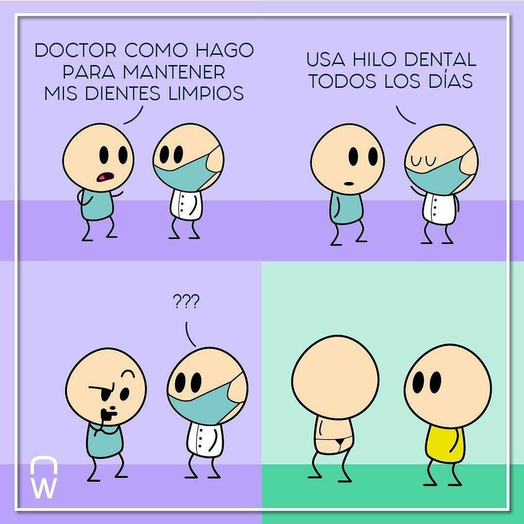 clinicaswhite's tweet photo. ¿Será que entendió bien? No olvides de usar tu hilo dental para mantener tus dientes limpios. 
.
#clinicaswhite #vivebienvivewhite #dienteshermosos #lamejorsonrisa #sonrisasaludable #saludoral #prevencion #dentista #odontologo #clinicaswhite #felicidad #pacientesfelices #disen… https://t.co/OPy2NLCkFc