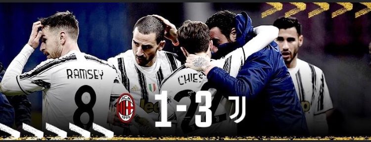 #finoallafine #milanjuve 1-3 😉